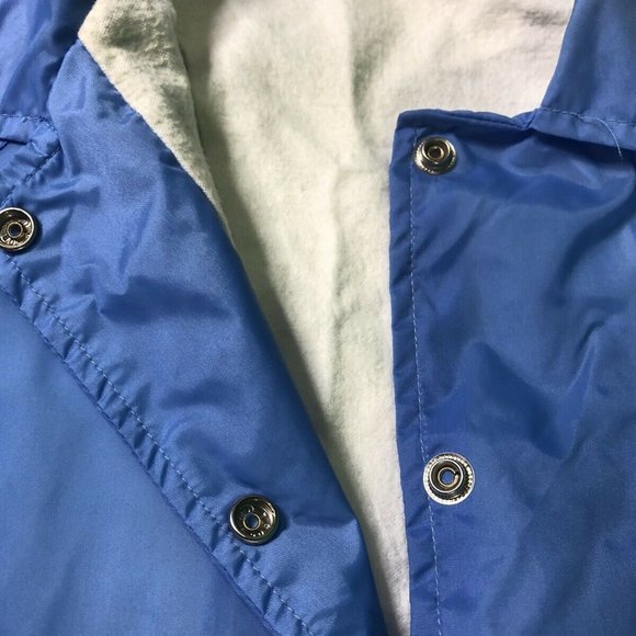 Vintage 90s Current Seen Light Blue Windbreaker - Picture 8 of 11